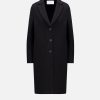 Harris Wharf London Overcoat Boiled Wool Black | Women