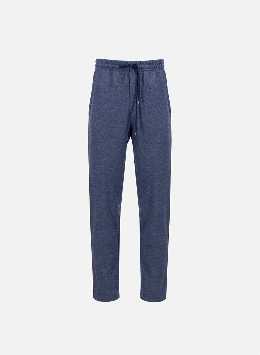 Harris Wharf London Jogging Trousers Superfine Merino Denim | Men