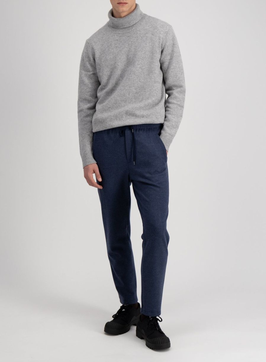 Harris Wharf London Jogging Trousers Superfine Merino Denim | Men