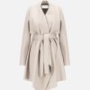 Harris Wharf London Blanket Coat Pressed Wool Cream | Women