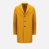 Harris Wharf London Boxy Coat Boiled Wool Medallion | Men