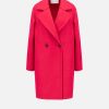 Harris Wharf London Overcoat Wool&Cashmere Blend Winter Pink | Women